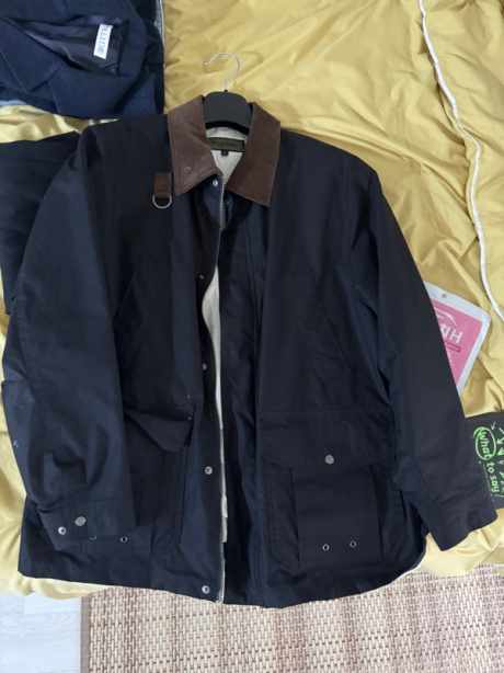 유니폼브릿지(UNIFORM BRIDGE) 24ss hunting jacket black 후기