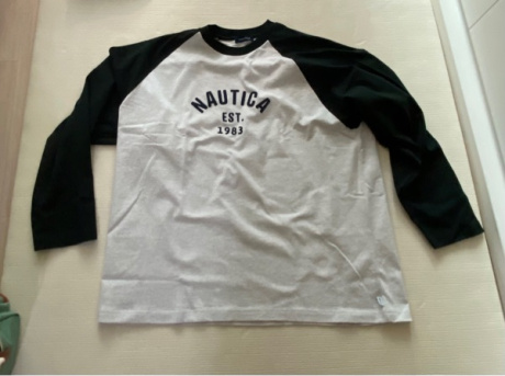 노티카(NAUTICA) [JP Line]래글런 아치로고 티셔츠 후기