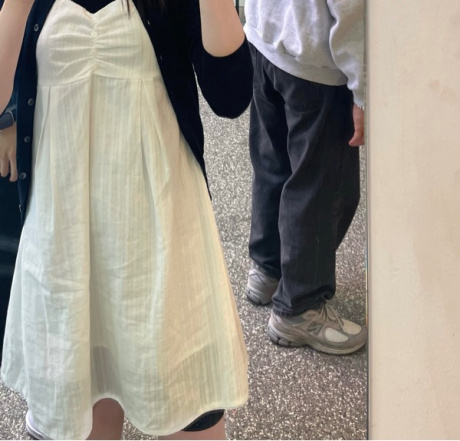시눈(SINOON) LACE SLEEVELESS DRESS (WHITE) 후기