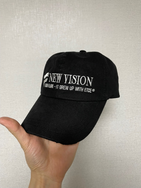 이티씨이(ETCE) NEW VISION DESTROYED WASHED CAP (BLACK) 후기