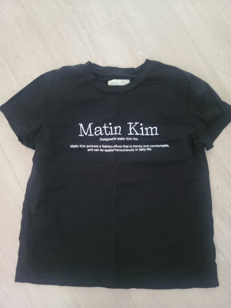 마뗑킴(MATIN KIM) MATIN HERITAGE CROP TOP IN BLACK 후기