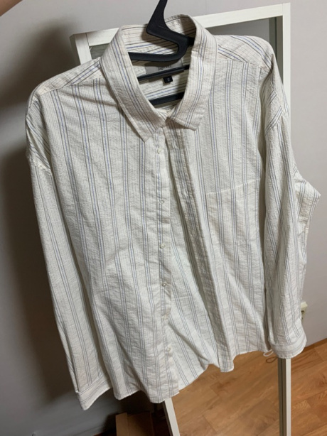 비긴202(BEGIN202) French Stripe Seersucker Shirts [White x Blue] 후기