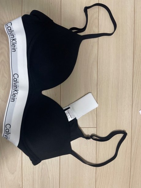 캘빈클라인 언더웨어(CALVIN KLEIN UNDERWEAR) 여성 모던코튼 AF 푸쉬업 브라_QF7623ADUB1 후기