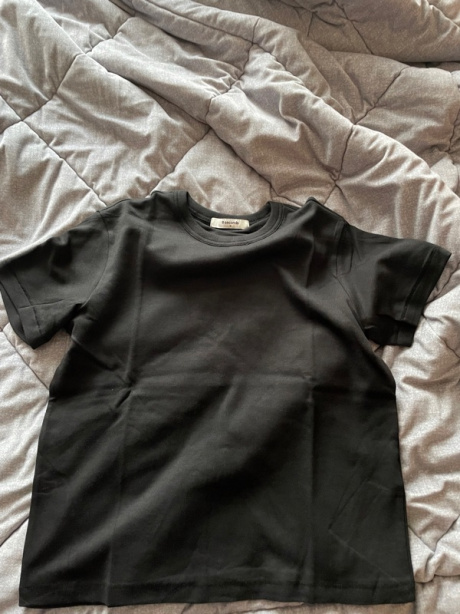 에잇세컨즈(8SECONDS) 코튼 양면지 반소매 티셔츠  블랙 (324242HY15) 후기