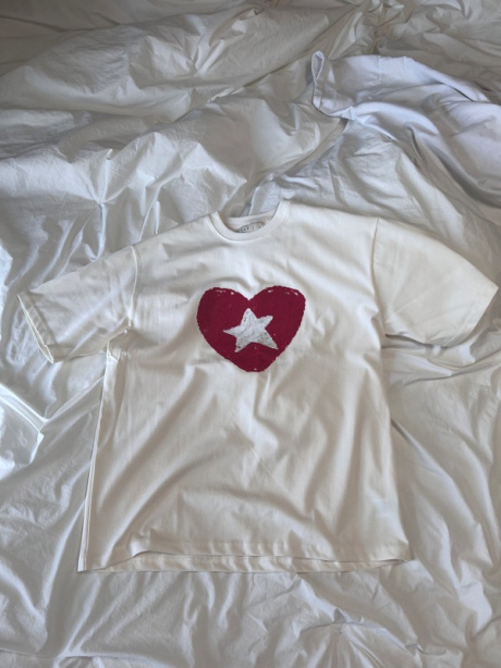 노운(NOUN) heart t shirts (white) 후기