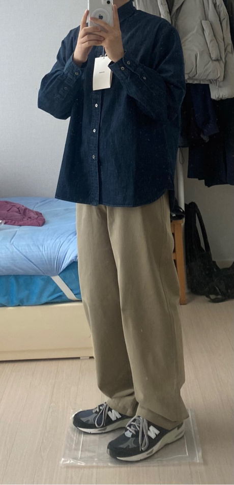 노운(NOUN) straight chino pants (beige) 후기