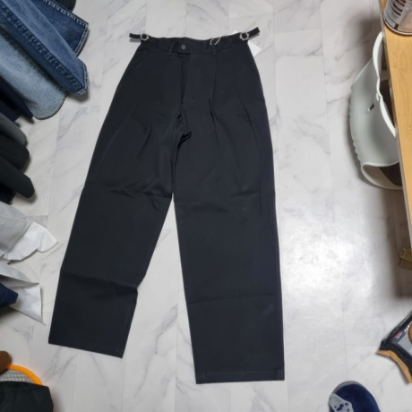 노운(NOUN) wide chino pants (black) 후기