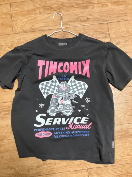 팀코믹스(TIMCOMIX) [TIMCOMIX X SERVICE MANUAL] FLAG RIDING TIM SS PG CHARCOAL 후기