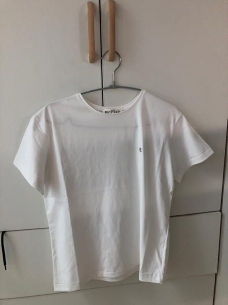 노운베러(KNOWNBETTER) Soft basic logo T-shirt_White 후기