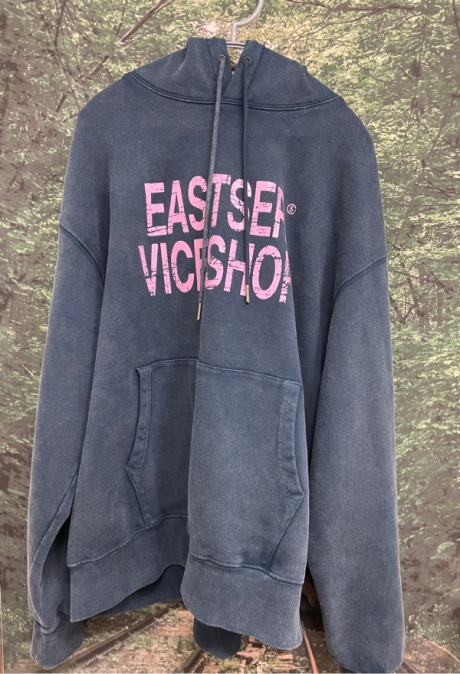 이스트서비스샵(EAST SERVICE SHOP) Vice Shop Dyed Hoodie - Washed Navy 후기