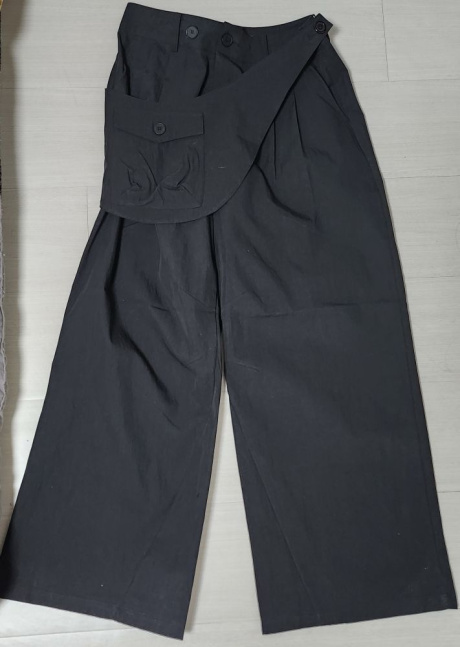 미세키서울(MISEKI SEOUL) Waist pocket bag wide pants BLACK 후기