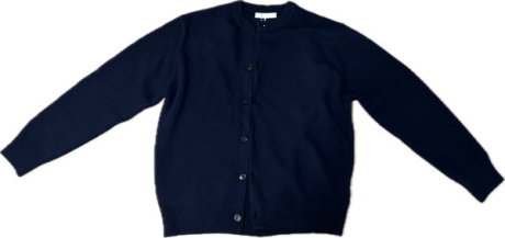 브랜디드(BRANDED) AFTER ROUND CROP CARDIGAN [NAVY] 후기