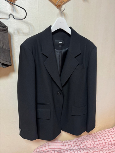 에트몽(ETMON) Stitch Line Single Jacket, Black 후기