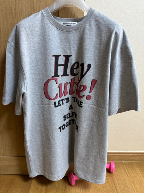 썬번 프로젝트(SUNBURN PROJECT) HEY CUTEE-shirt (GRAY) 후기