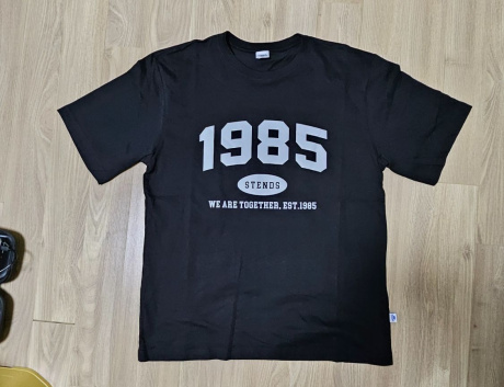 스탠즈(STENDS) [2pack] 1985 아치 로고 티셔츠 후기
