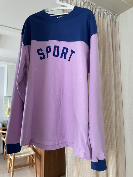 바니쉬먼트(VANISHMENT) Sport football supersize t-shirt_blue 후기