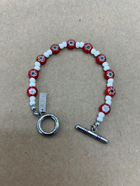 어센틱모즈(AUTHENTICMODS) AnTi poP beads bracelet(red) 후기