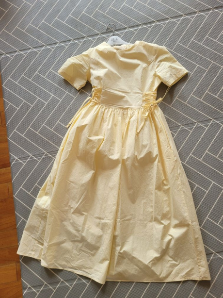 리엘(RE L) Peach corset dress (yellow) 후기
