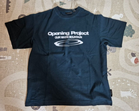 오프닝프로젝트(OPENING PROJECT) Identity T Shirt - Washed Blue 후기
