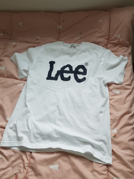 리(LEE) 빅 트위치 로고 티셔츠 화이트 후기