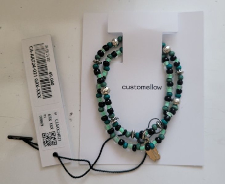 커스텀멜로우(CUSTOMELLOW) beads bracelet set CAAAX24021GRX 후기