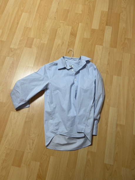 라벨아카이브(LABELARCHIVE) W Oliver cotton shirts powder blue 후기