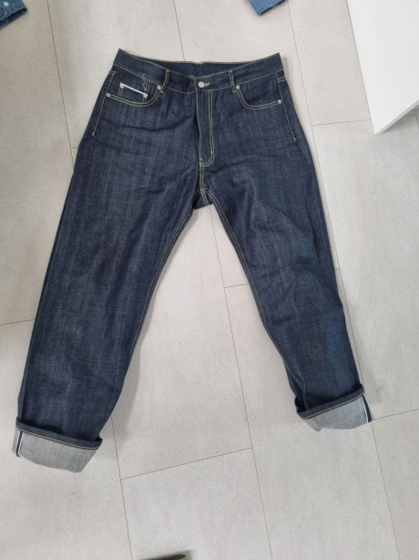 유니폼브릿지(UNIFORM BRIDGE) selvedge denim pants deep indigo 후기