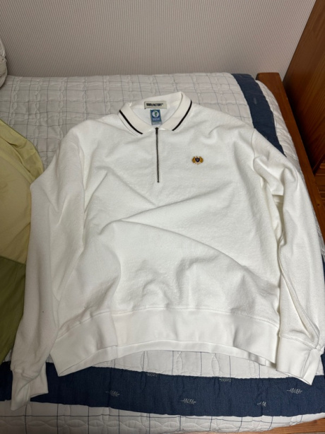 디스커스 애슬레틱(DISCUS ATHLETIC) DA × OAM Emblem Terry Long Sleeve Tennis Shirt Off White 후기