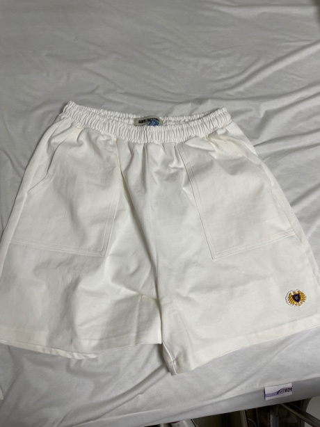 디스커스 애슬레틱(DISCUS ATHLETIC) DA × OAM Emblem Jersey Shorts Off White 후기