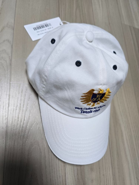 디스커스 애슬레틱(DISCUS ATHLETIC) DA × OAM Emblem Tennis Cap Off White 후기