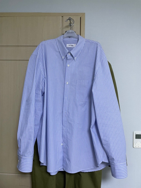 문선(MOONSUN) 01 M.C UNISEX, Classic Shirt / Blue Stripe 후기