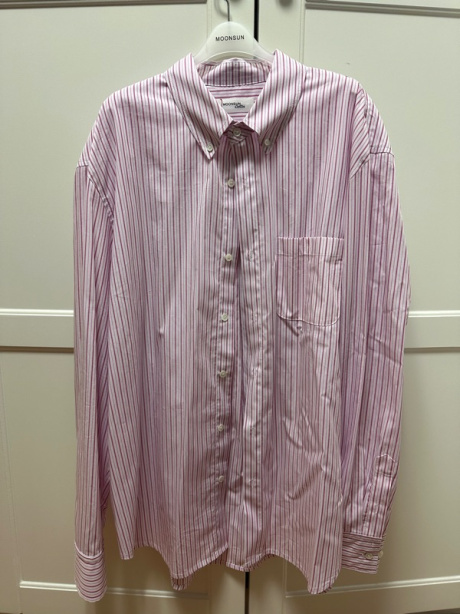 문선(MOONSUN) 01 M.C UNISEX, Classic Shirt / Pink Stripe 후기