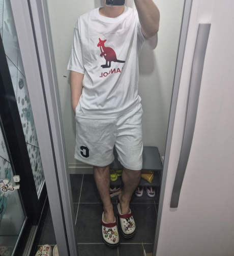 캉골(KANGOL) 그라데이션 티셔츠 2759 화이트 후기