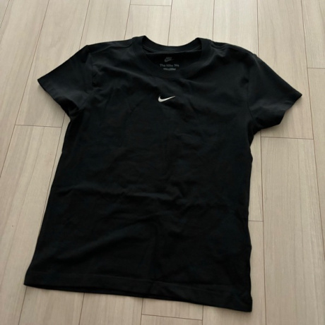 나이키(NIKE) 스포츠웨어 칠 니트 크롭 티셔츠 W - 블랙:화이트 / FV5509-010 후기