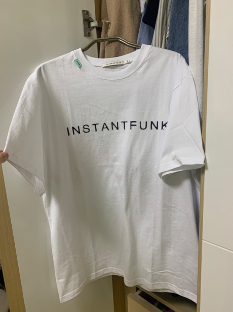 인스턴트펑크(INSTANTFUNK) 빈티지 로고 티셔츠 후기