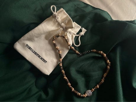 더콜디스트모먼트(THE COLDEST MOMENT) TCM vintage wood necklace (beige) 후기