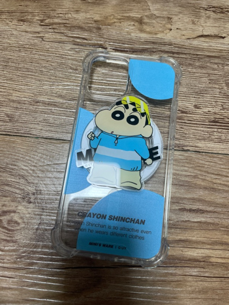 미니스웨어(MINI'S WARE) Crayon Shin-Chan Better in Color Magsafe Case+Tok+Keyring_Blue 후기