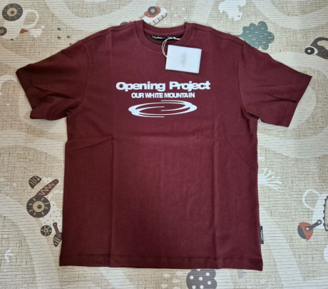 오프닝프로젝트(OPENING PROJECT) Identity T Shirt - Burgundy 후기