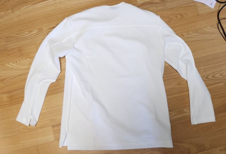 드로우핏(DRAW FIT) 하이 벤트 레이어드 티셔츠 [WHITE] 후기