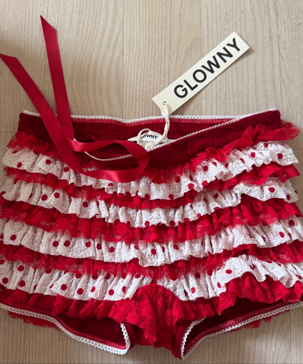 글로니(GLOWNY) COCO DOT BLOOMER SHORTS (BLACK) - 사이즈 & 후기