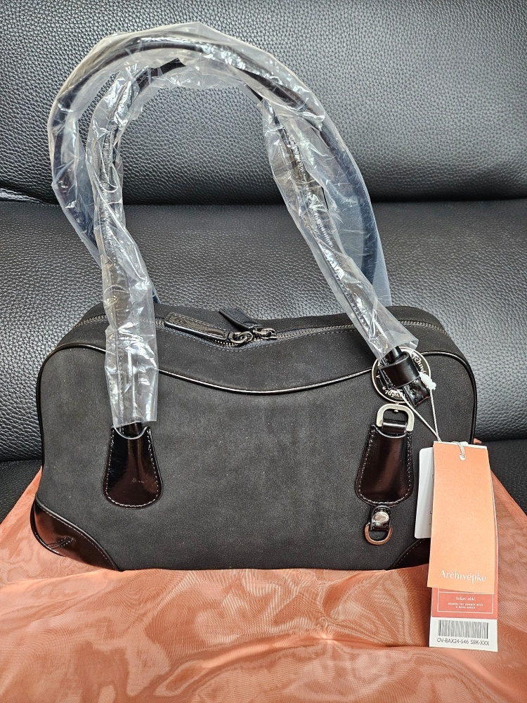 아카이브앱크(ARCHIVEPKE) Tondo boston bag(Deep sleep)_
