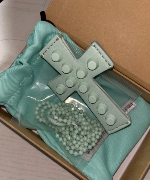 스컬프터(SCULPTOR) Cross Stud Strap Wallet Mint - 사이즈 & 후기