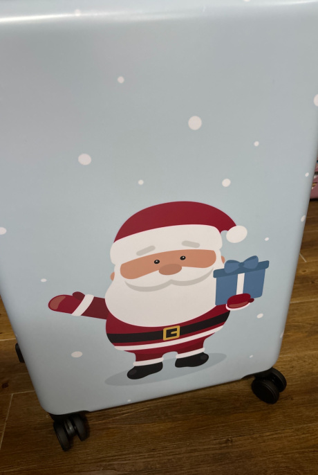 유랑스(URANGS) 크리스마스 산타 크로스  한정판 24인치 수화물용 캐리어 후기