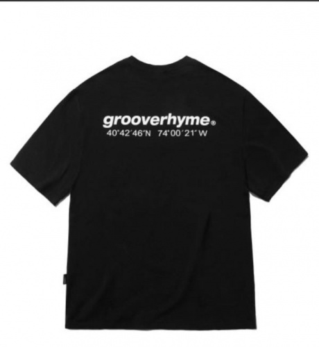 그루브라임(GROOVE RHYME) NYC LOCATION T-SHIRT (BLACK) [LRQMCTA401M] - 23,200 | 무신사 스토어