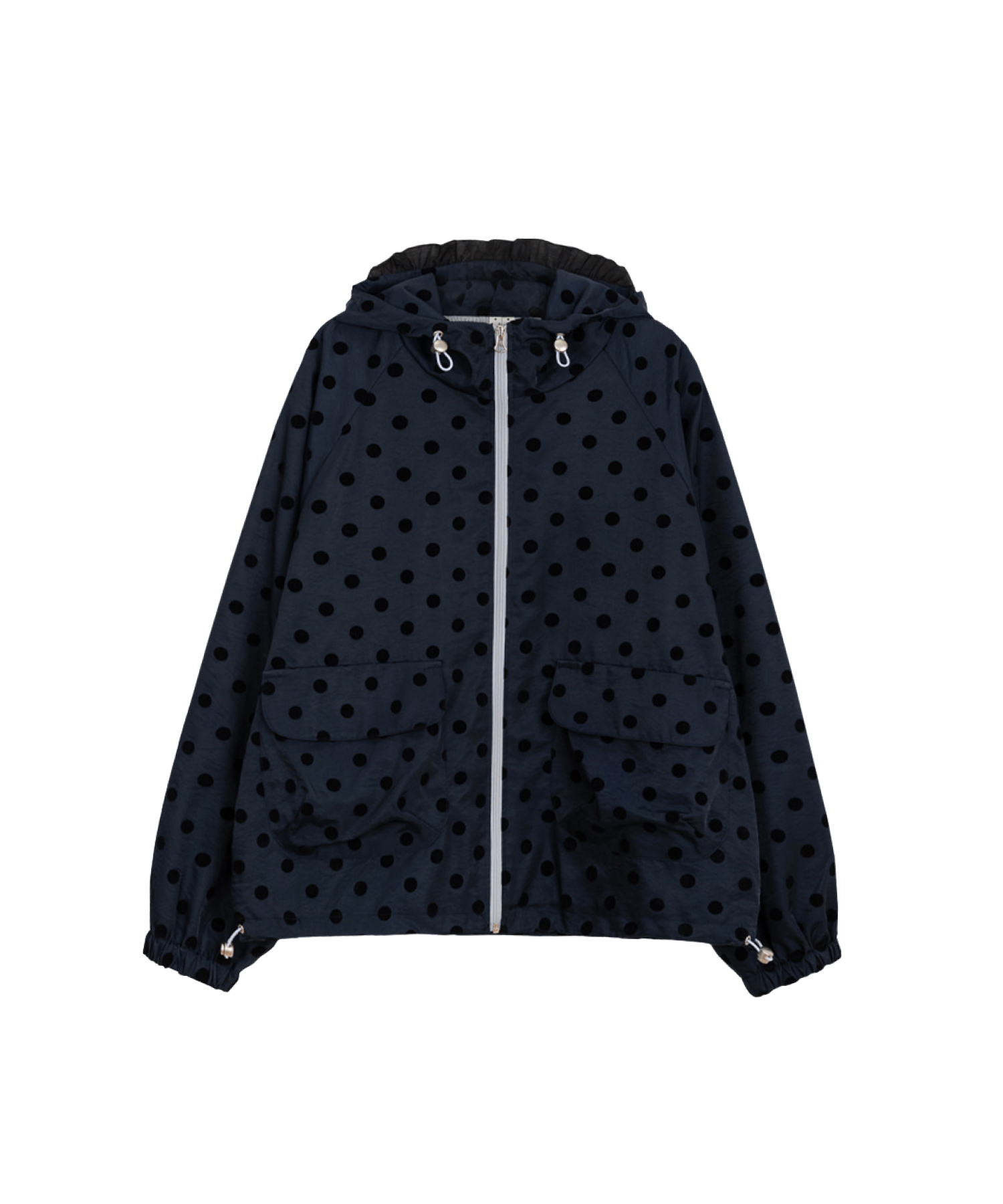 OHESHIO dot frill hooded windbreaker 【公式通販】