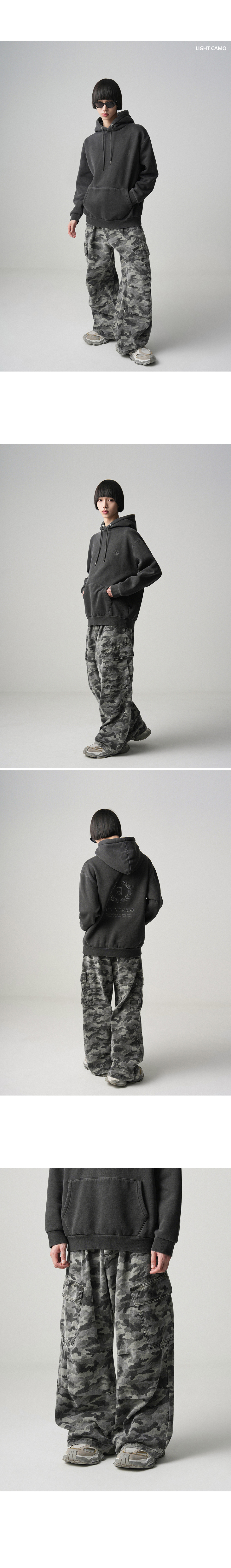 MUSINSA公式 | AVANDRESS Side Big Cargo Pants CAMO