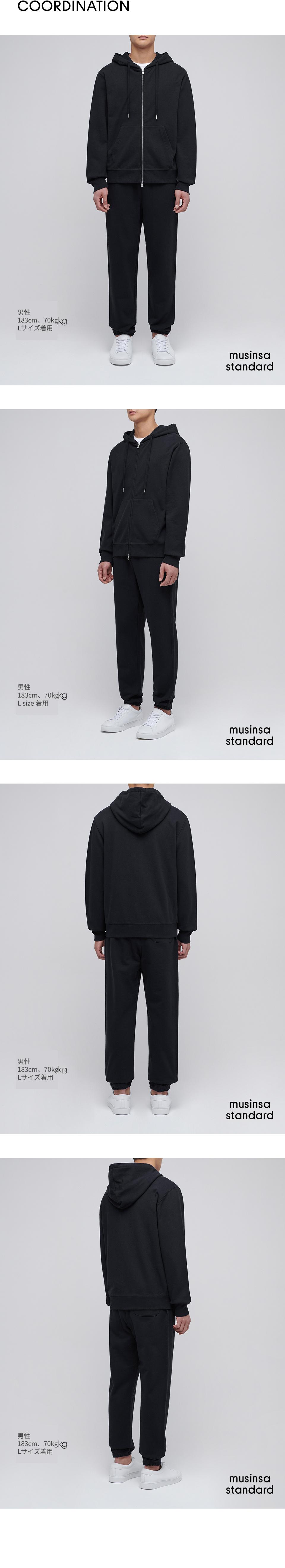 MUSINSA公式 | MUSINSA STANDARD パーカースウェットジップアップ