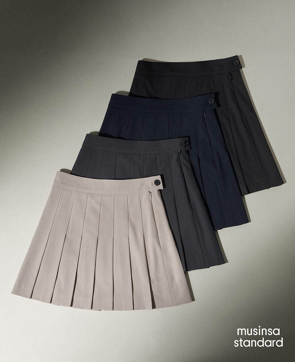 MUSINSA公式 | MUSINSA STANDARD WOMAN レディースプリーツミニ