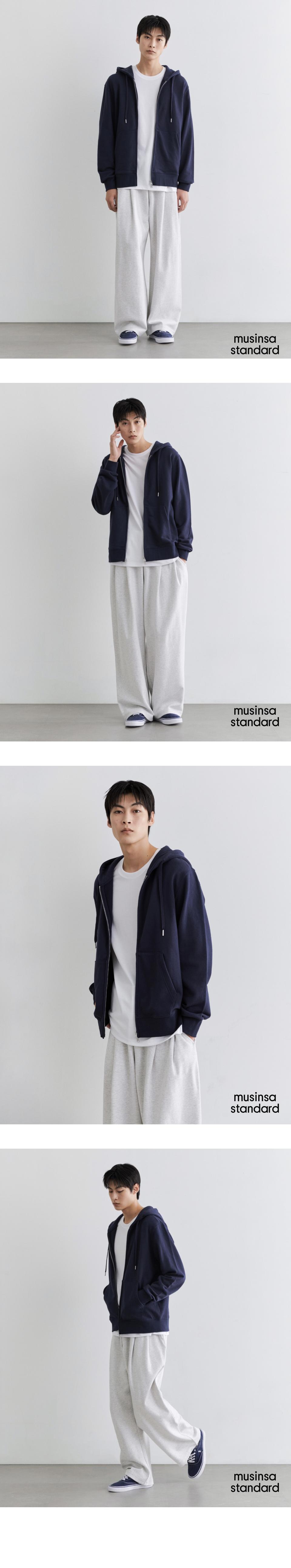 MUSINSA公式 | MUSINSA STANDARD パーカースウェットジップアップ