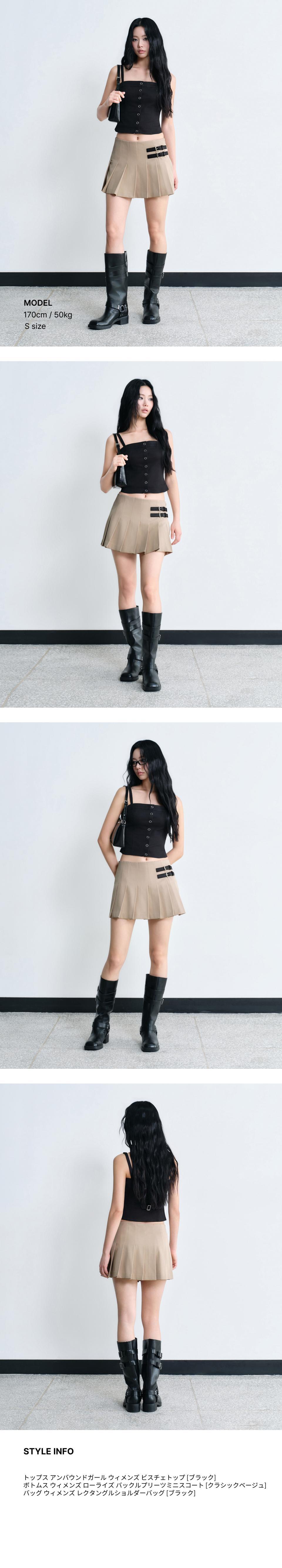 MUSINSA公式 | MUSINSA STANDARD WOMAN ウィメンズ ローライズバックル